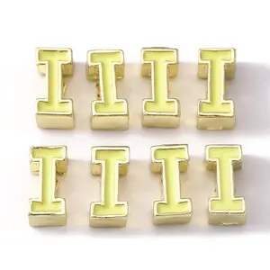 Rack Plating Alloy Enamel Beads