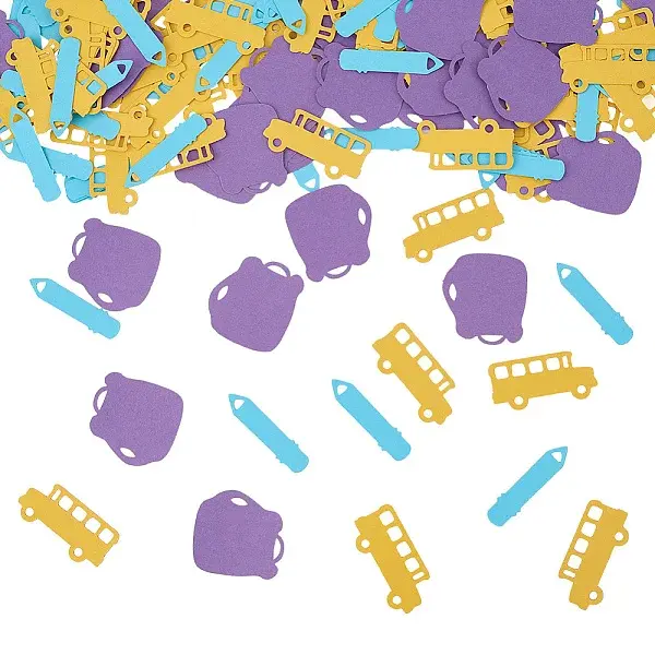 100Pcs School Theme Paper Confetti