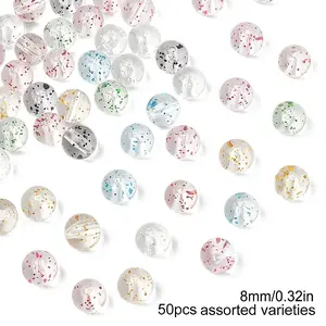 Transparent Acrylic Beads