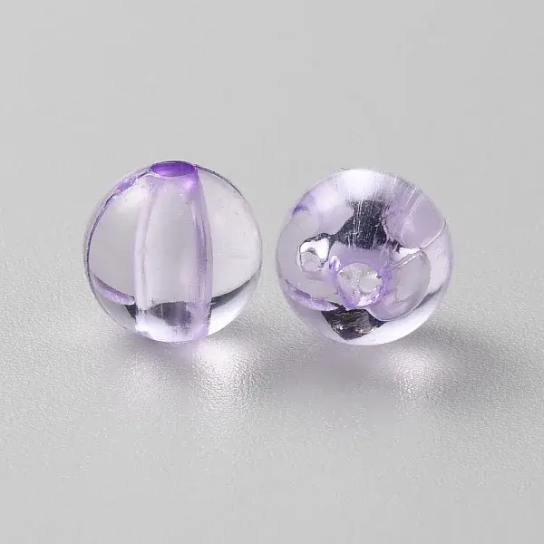 Transparent Acrylic Beads