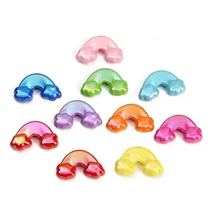 UV Plating Opaque Acrylic Beads