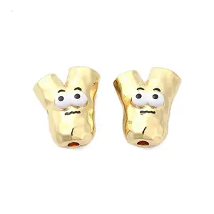 Rack Plating Alloy Enamel Beads