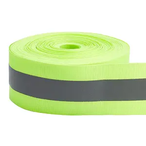 25M Flat Reflective Polyester Ribbons