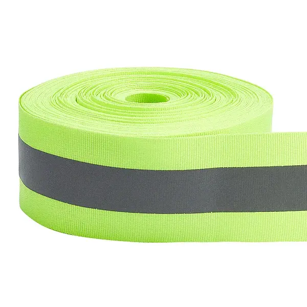 25M Flat Reflective Polyester Ribbons