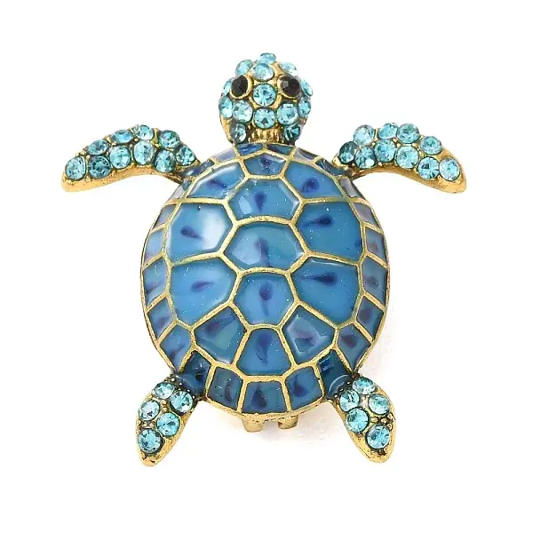 Alloy & Enamel & Rhinestone Brooches