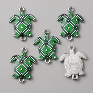 Zinc Alloy Enamel Connector Charms