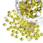 Glass Flat Back Rhinestone Cabochons