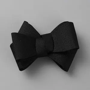 Detachable Polyester Satin Bowknot Shoe Decoration