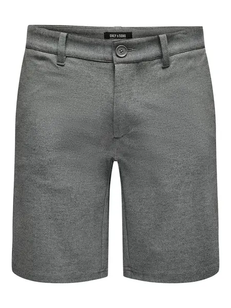 Only & Sons Chino nohavice 'Mark'  sivá melírovaná