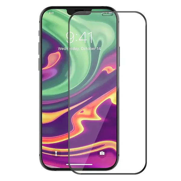 MG Ceramic ochranná fólia na iPhone 16 Plus, čierne