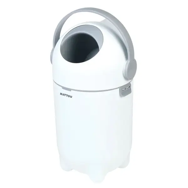 Nattou Koš na pleny Dropy White 27 cm, 20l