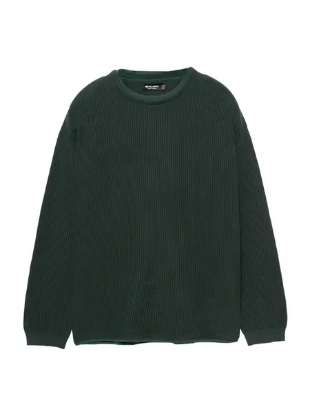 Pull&Bear Sveter  tmavozelená