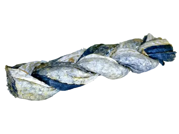 LK Baits Pet Luxusní Rybí Copánky z Kůže Lososa 20g,1ks