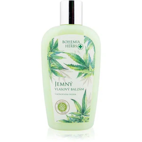 Bohemia Gifts & Cosmetics Bohemia Herbs Cannabis vlasový balzám s konopným olejem 250 ml