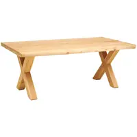 Livetastic JÍDELNÍ STŮL, teakové dřevo, 200/100/78 cm