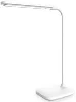 PALA Platinet PDL6728 stolní LED lampa 5W stmívatelná, dotykové ovládání, integrovaná baterie 2400mAh, USB port, bílá
