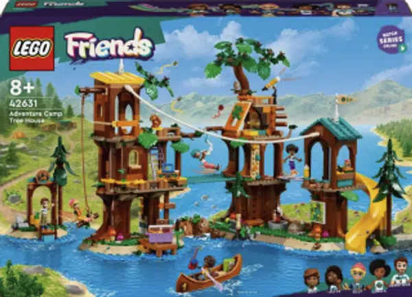 Dobrodružný tábor – dům na stromě - LEGO Friends (42631)