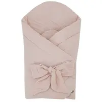 EKO Zavinovačka mušelínová bez vyztužení Powder pink 75x75 cm