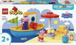 Prasátko Peppa a výlet na loďce - Lego Duplo (10432)