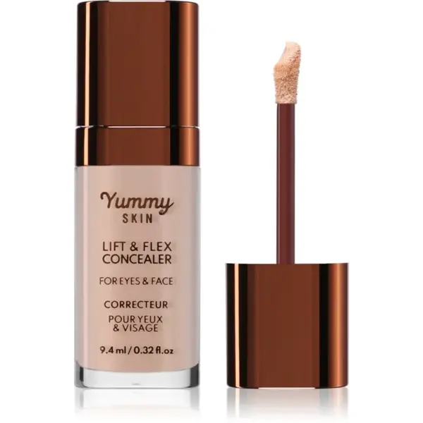 Danessa Myricks Beauty Yummy Skin Lift & Flex Concealer tekutý korektor s matným efektem odstín 2 - Fair With Neutral Undertones 8.4 ml