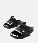 marka niezdefiniowana Pink children's flip-flops with Ketti panda motif