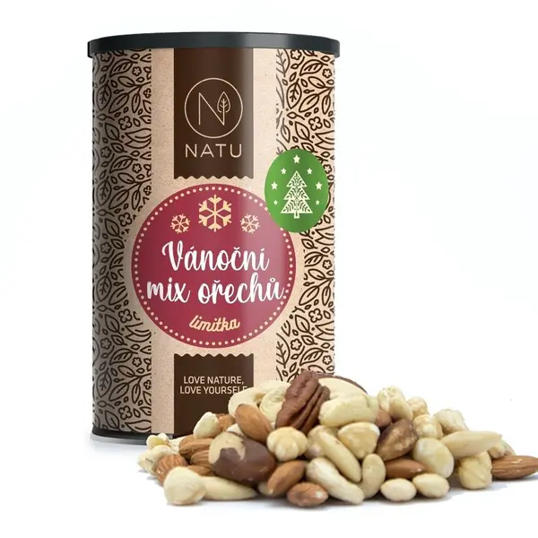 NATU Vánoční mix ořechů 500 g