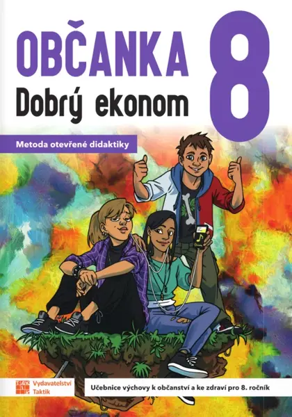 Občanka 8 - dobrý ekonom - učebnice - Robert Čapek