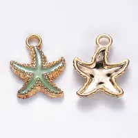Alloy Enamel Pendants