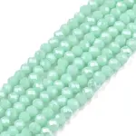 Electroplate Glass Beads Strands
