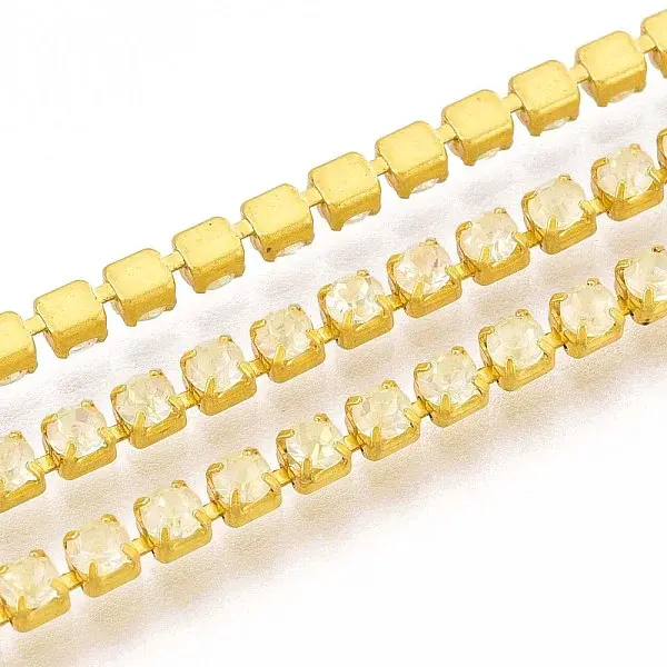 Iron Rhinestone Cup Chains