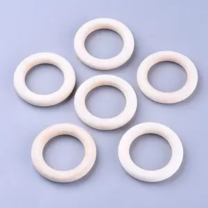 Unfinished Wood Linking Rings