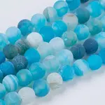 Natural Weathered Agate Beads Strands