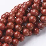 Natural Red Jasper Round Beads Strands