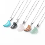 Natural & Synthetic Gemstone Pendant Necklaces