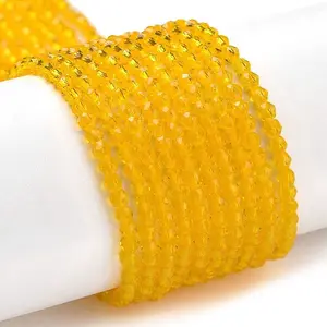 Transparent Glass Beads Strands