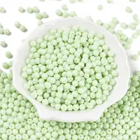 Opaque Baking Painted Glass Beads