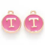 Golden Plated Alloy Enamel Charms