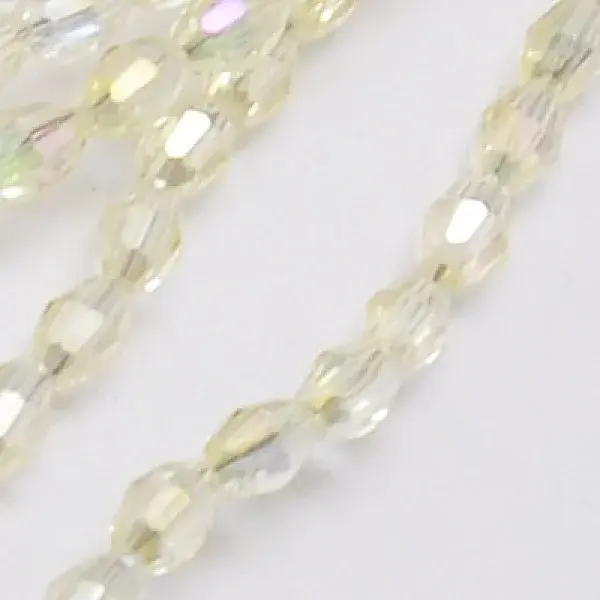 Electroplate Glass Beads Strands