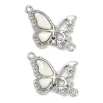 Brass Micro Pave Cubic Zirconia Pendants