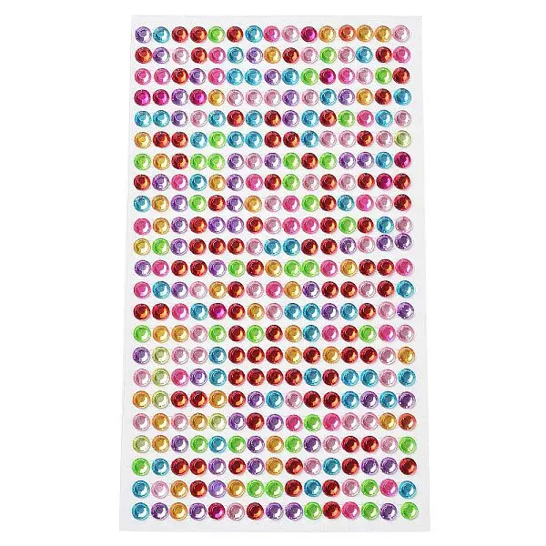 Self Adhesive Acrylic Rhinestone Stickers