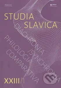 Studia Slavica XXIII/1 - kolektív autorov - kniha z kategorie Literární věda