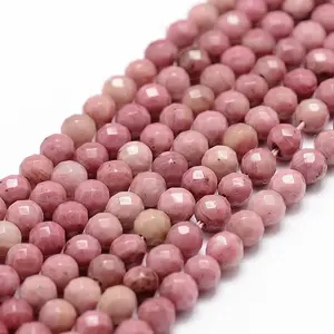 Natural Rhodonite Beads Strands