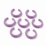 Spray Painted Alloy Cuff Rings
