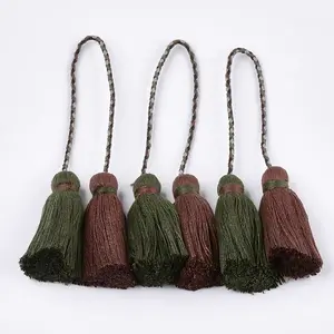 Polycotton(Polyester Cotton) Tassel Big Pendant Decorations