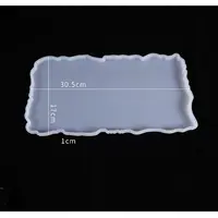 Waved Rectangle Fruit Tray Silicone Molds