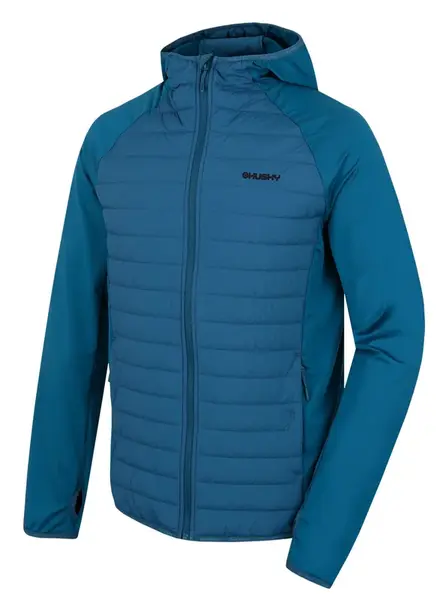 Husky  Arya M dark blue, S Pánska hybrid mikina