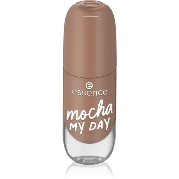 essence Gel Nail Colour lak na nechty odtieň 83 mocha MY DAY 8 ml