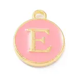 Golden Plated Alloy Enamel Charms