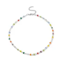 Glass Seed Beaded Necklace for Women