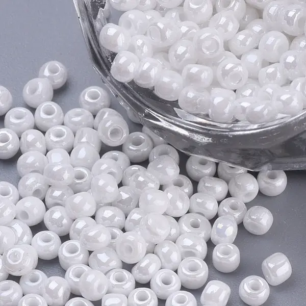 Baking Paint 8/0 Glass Seed Beads